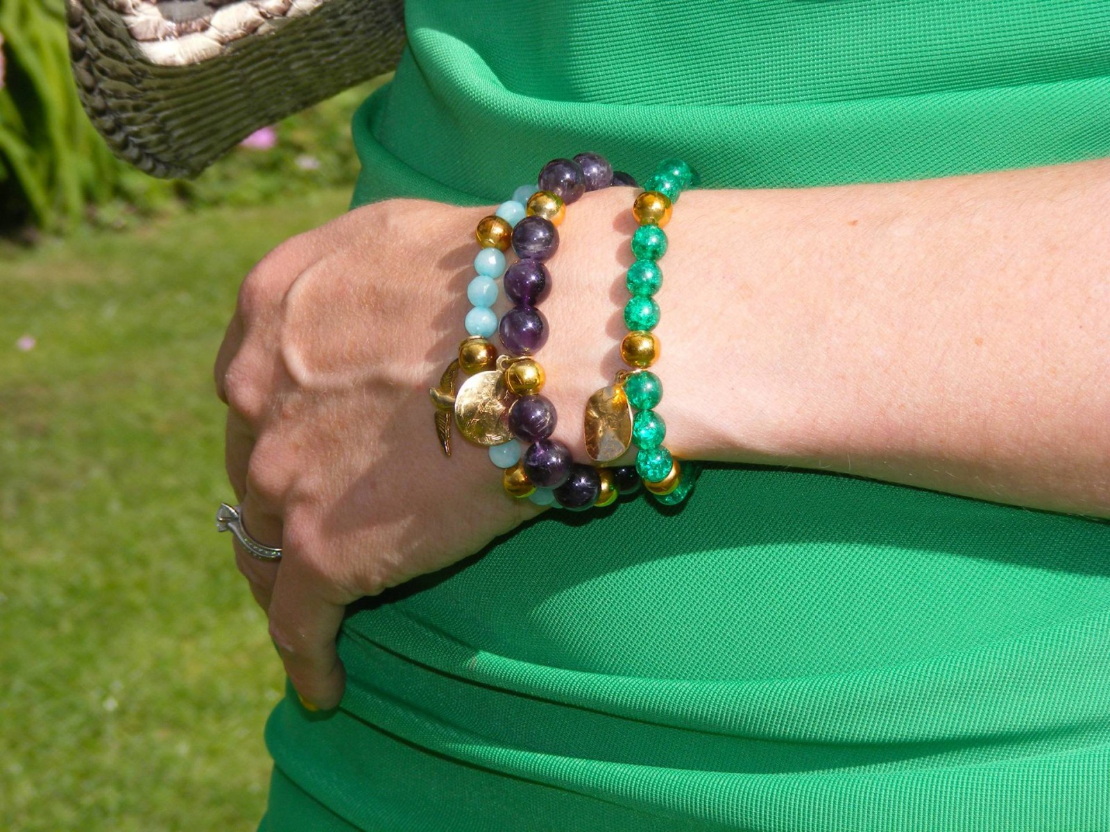 glass diy bead bracelets
