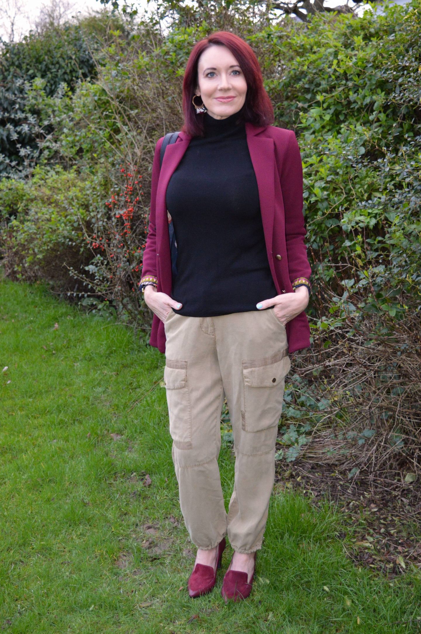 Pom Amsterdam Bordeaux Jacket and Utility Trousers