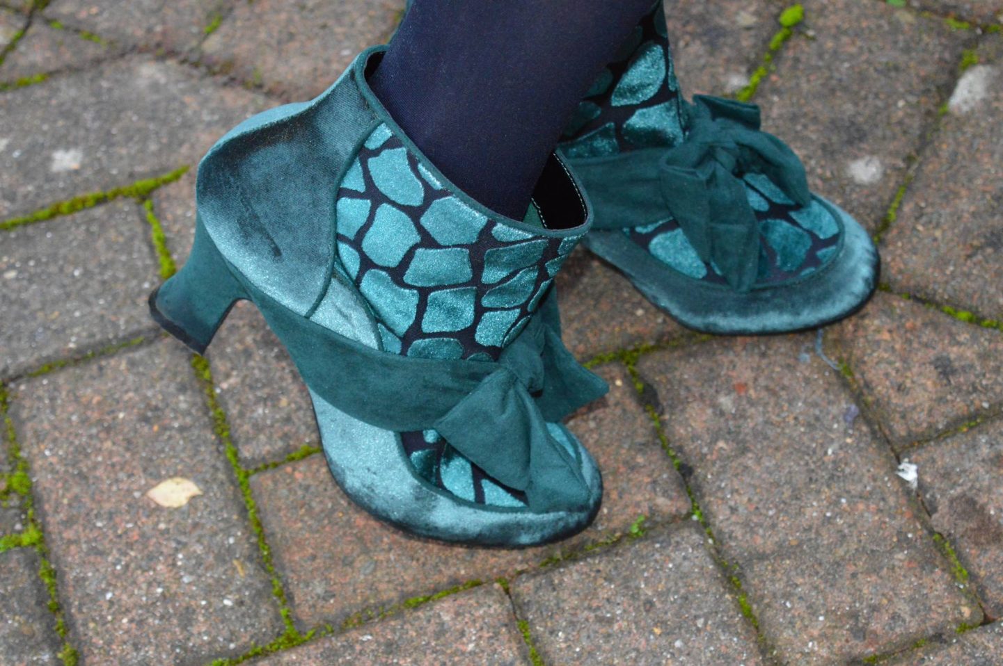 Ruby Shoo green Seren ankle boot